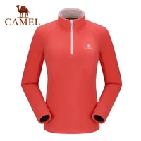 camel men women outdoor fleece hiking jacket 2019 autumn windproof thick warm jacket multicolor soft camping coat