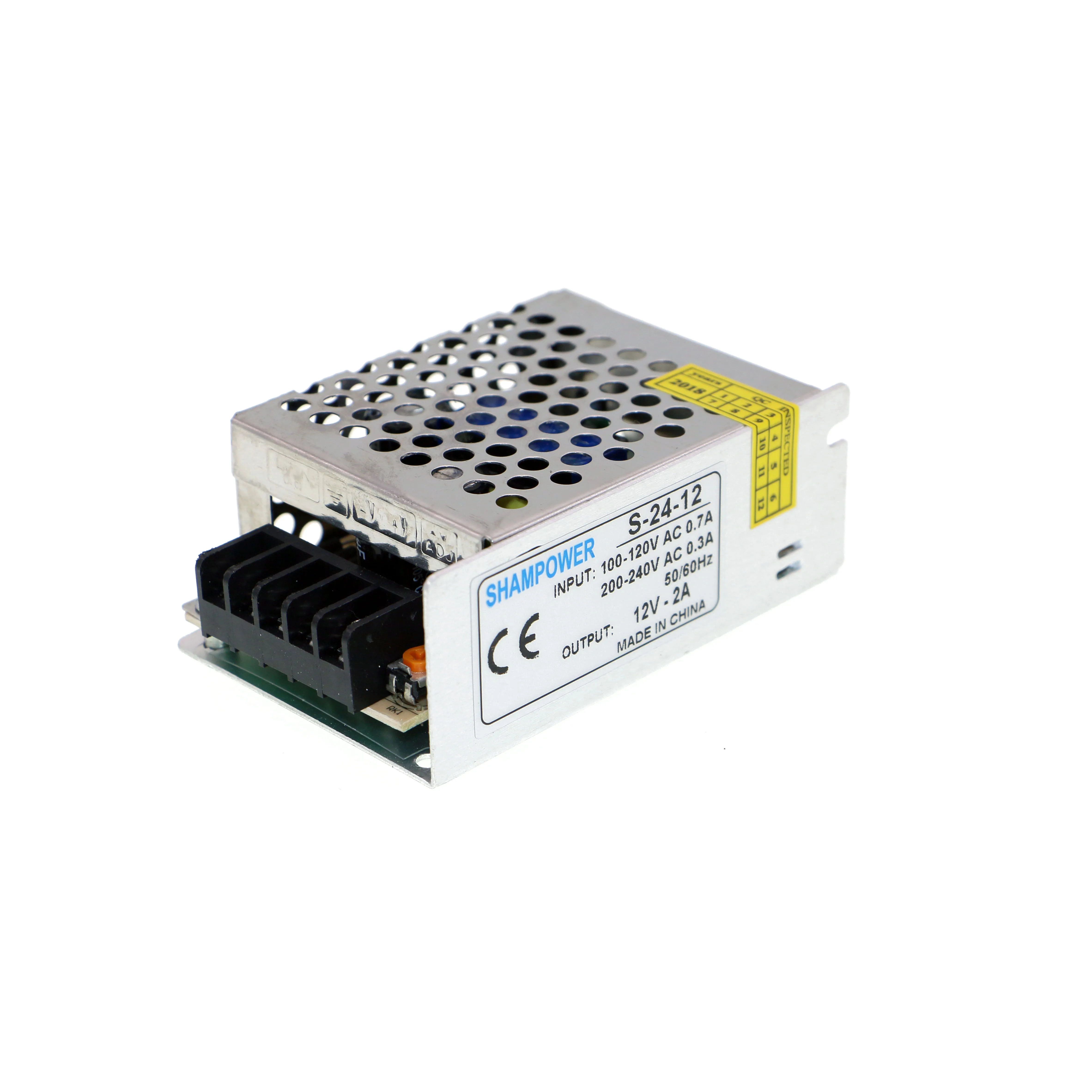 Фиктивные Мощность переключение Питание AC110V/220 V постоянного тока до DC12V1A 2A 5A 10A 15A 20A 30A 10 Вт 24 Вт 60 Вт 240 Вт 360 Вт Светодиодные ленты источник Мощность адаптироваться - Цвет: 12V 2A 24W