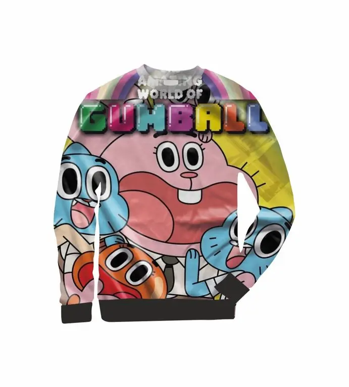 Свитшот Удивительный мир Гамбола The Amazing World of Gumball №23 | Толстовки и свитшоты