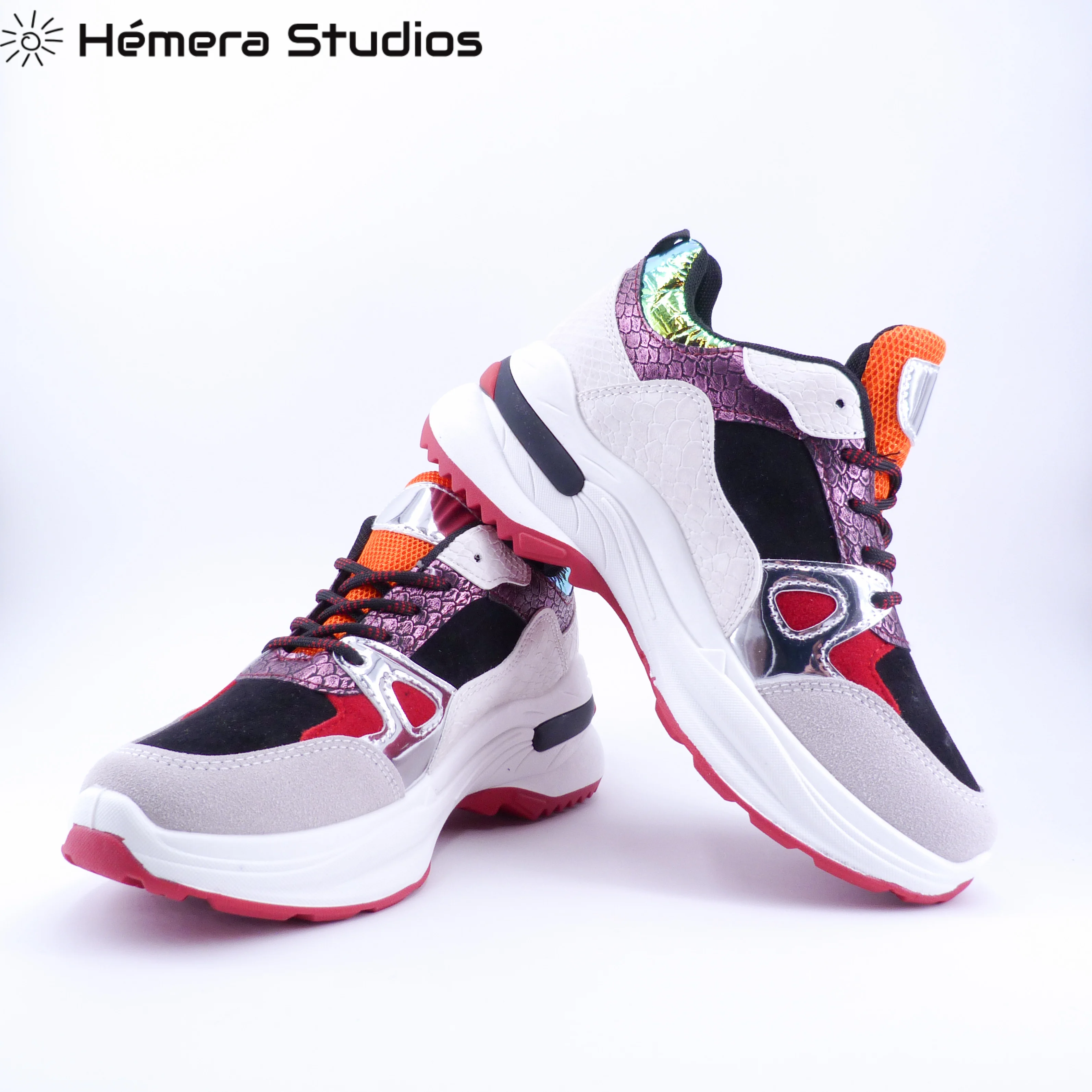 Women's shoes sports casual woman with cords 2019 multicolor platform stamping animal | Обувь