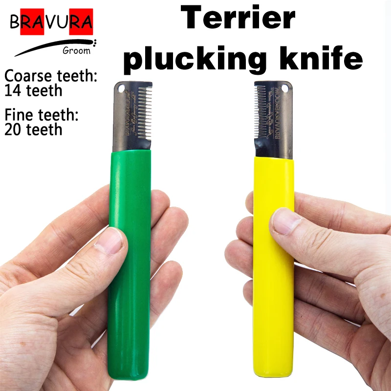 Продажа Гребень для собак, аксессуары для ошейников и собак, стальной нож для выщипывания собак Дешево Гребень для собак, аксессуары для ошейников и собак, стальной нож для выщипывания собак