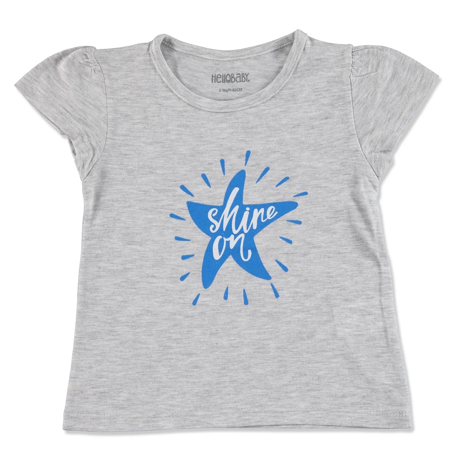 Ebebek HelloBaby/Базовая Детская футболка с короткими рукавами| |