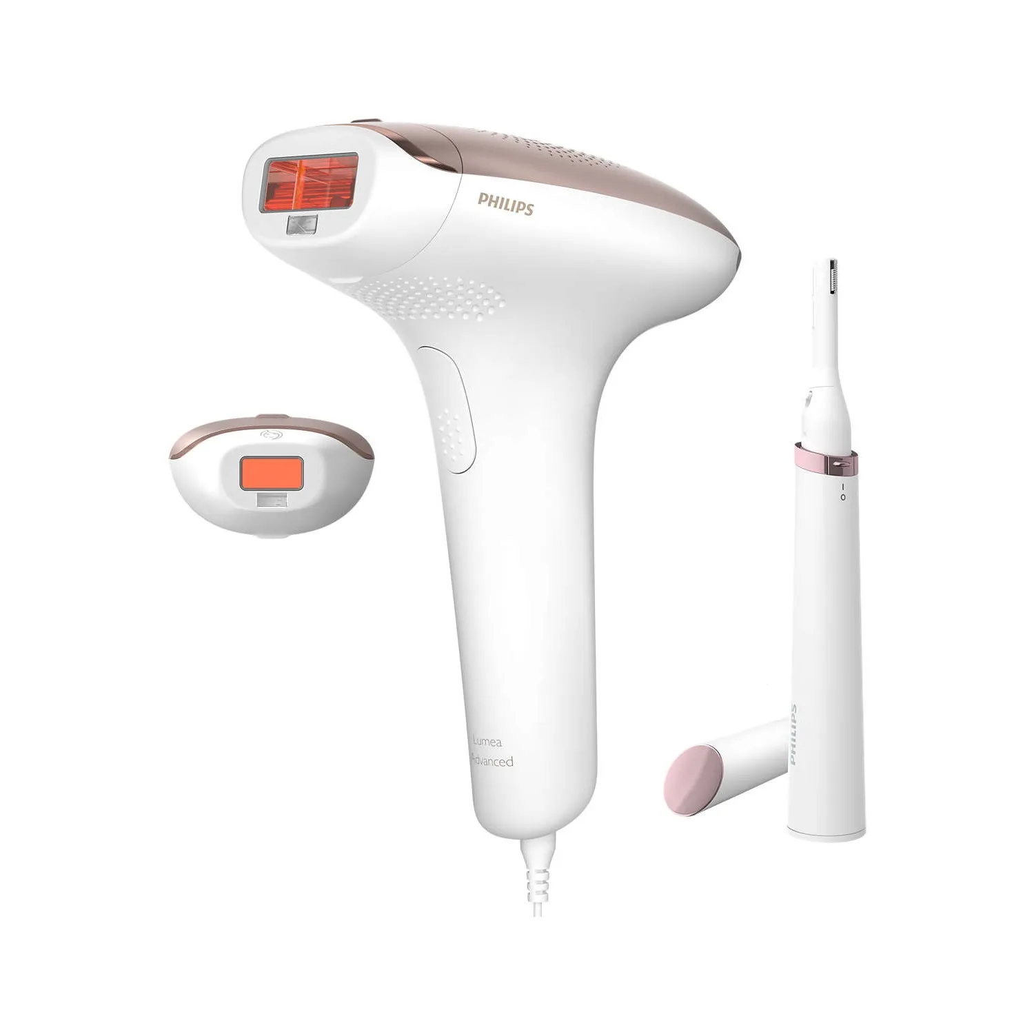 Original Philips BRI921/00 Lumea Advanced IPL Corded Epilator + Satin Compact Pen Trimmer