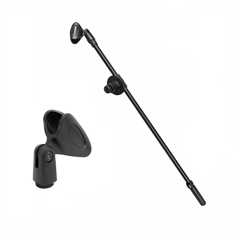 Стойка для микрофона напольная с коротким держателем телефона|Микрофонные