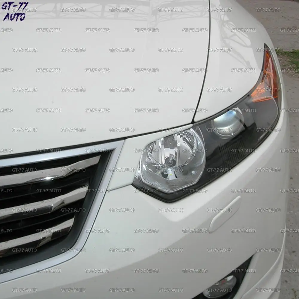 Накладки на передние фары для Honda Accord 8 2008-2011 реснички 1 комплект/2 шт внешний