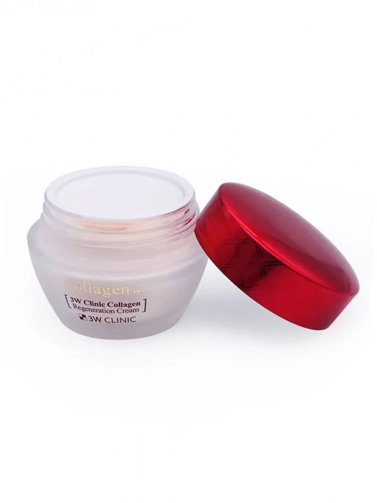 3W Clinic Collagen Regeneration Cream Восстанавливающий крем для лица с коллагеном 60 мл |