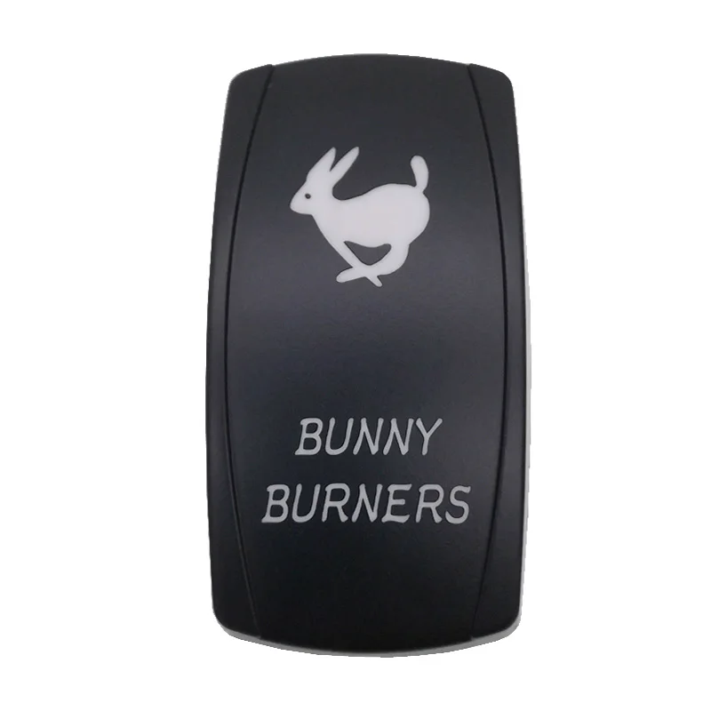 Лазерной гравировкой 12V 24V автомобиль Лодка Грузовик переключатель SPST морской