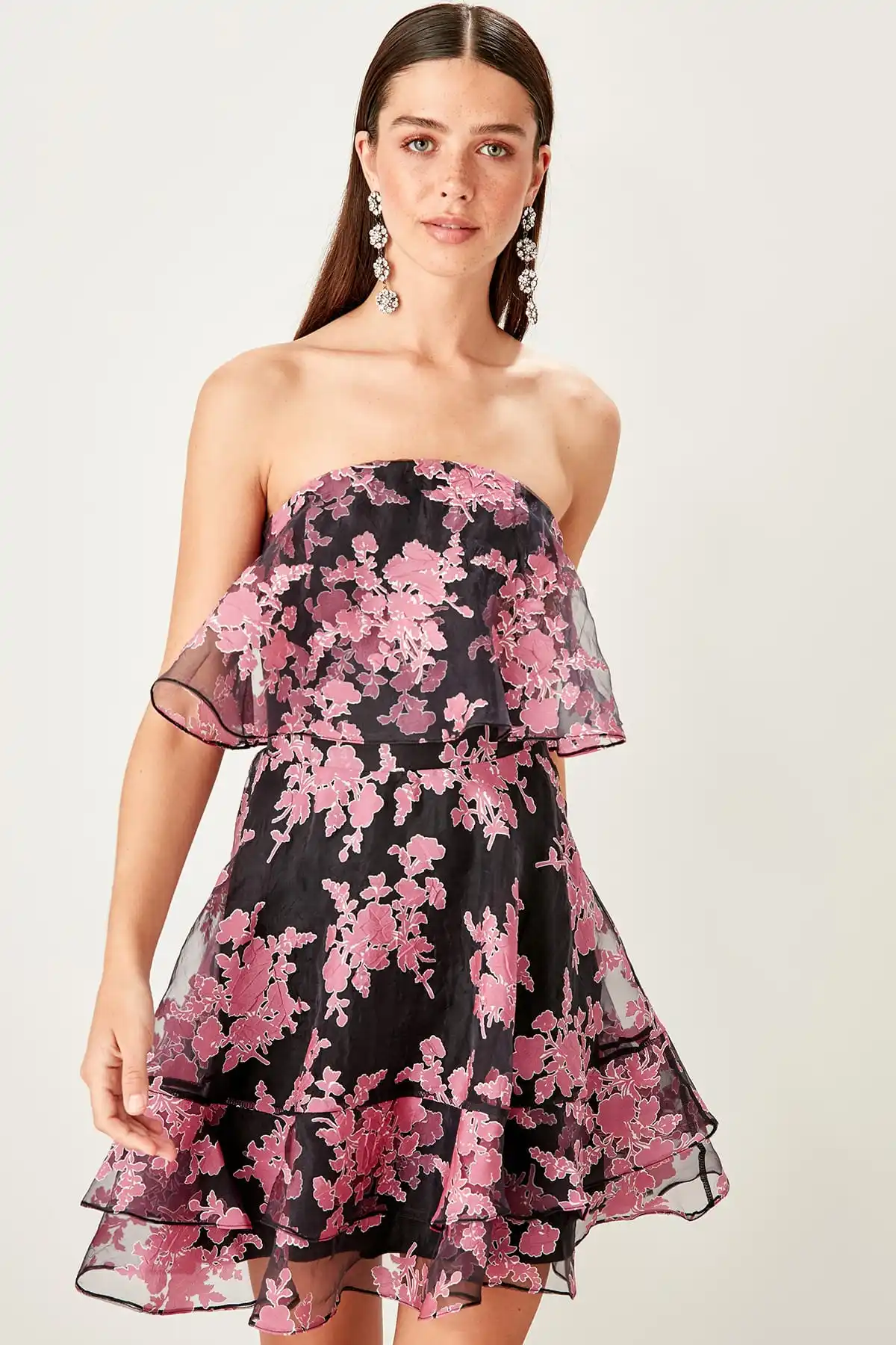 Trendyol платье с маховиком TPRSS19UT0167 | Женская одежда