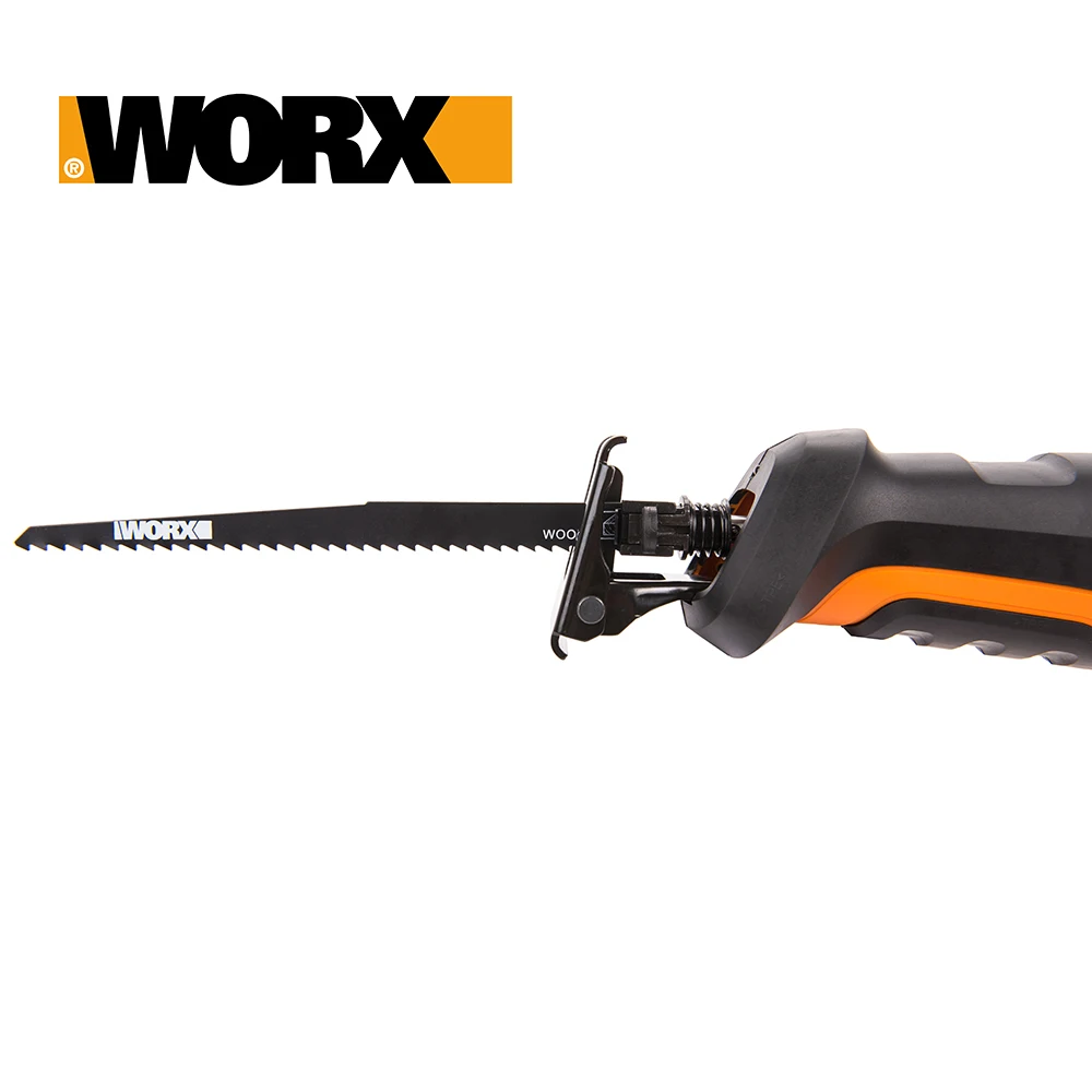 Электрическая пила Worx WX527 Силовой инструмент Круглый диск дисков циркулирующие пилы Перезаряжаемая ремонтная домохозяйство