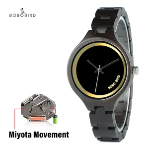 Женские деревянные часы BOBO BIRD, оригинальные кварцевые часы с деревянным браслетом в виде снежинок на очках, дамские часы в подарок