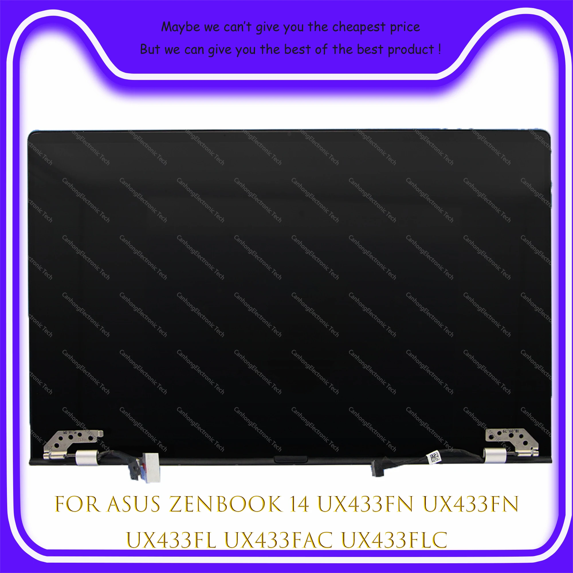 Светодиодный дисплей 14 дюймов FHD для ноутбука Asus Zenbook UX433FN UX433FA UX433FL UX433FAC UX433FLC без