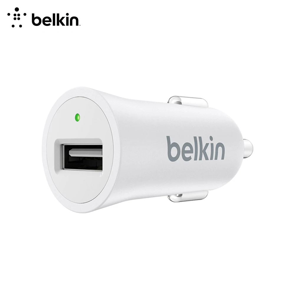 АЗУ Belkin 1xUSB 2 4А белый (F8M730btWHT)|Беспроводные зарядные устройства| |