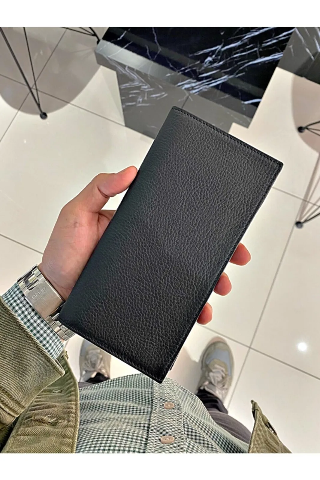 

Elephant Leather Phone Wallet Genuine Leather Men's Wallet