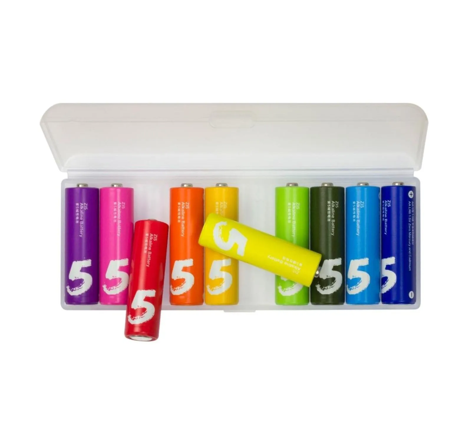 Battery rainbow zi5 102471 10 PCs |