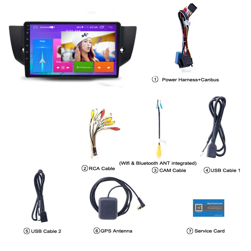 

Android10 Screen Car GPS Navigation for MG 6 2010-2015 Multimedia Stereo Radio Player Audio Video-out WiFi Auto Split Screen