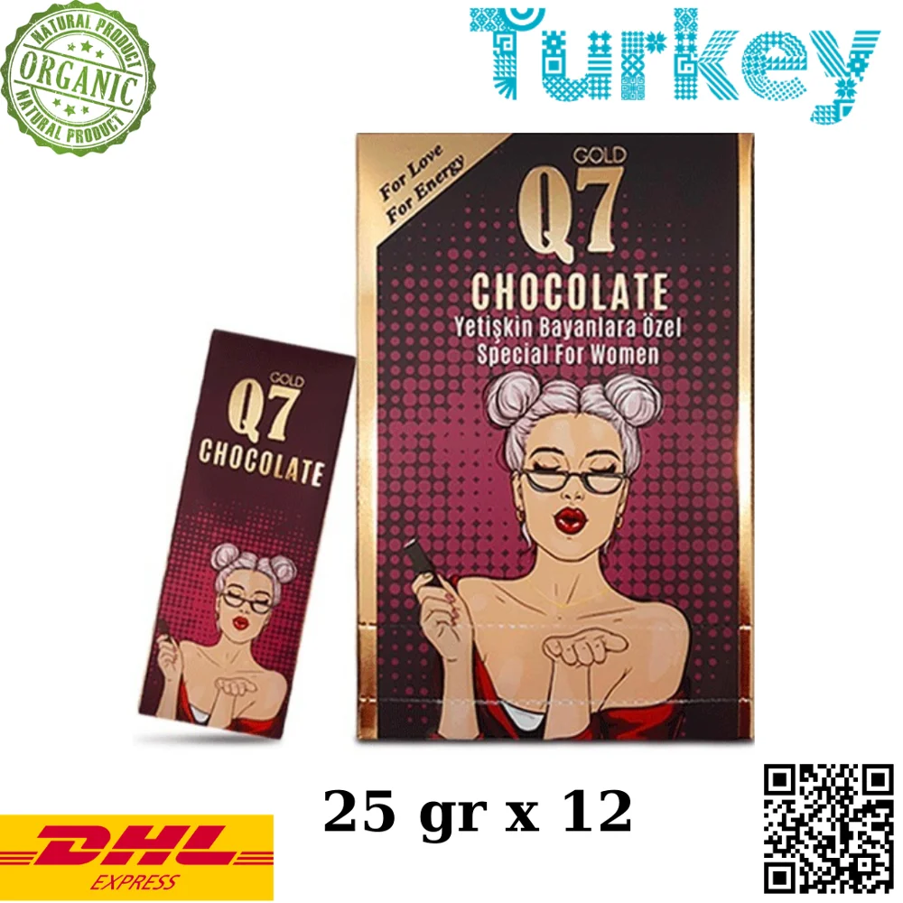 Q7 шоколад для женщин смесь шоколада травы естественный улучшает мощность|Ванная|