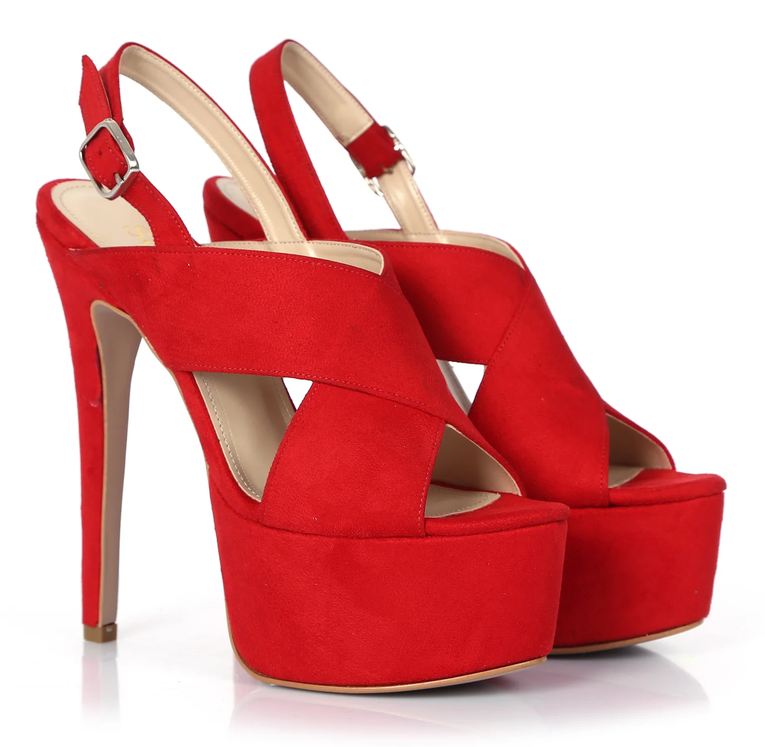 

MST-1048 Women Platform Heels Shoes Night Party Evening Dress High Fashion Sexy Thin Heels