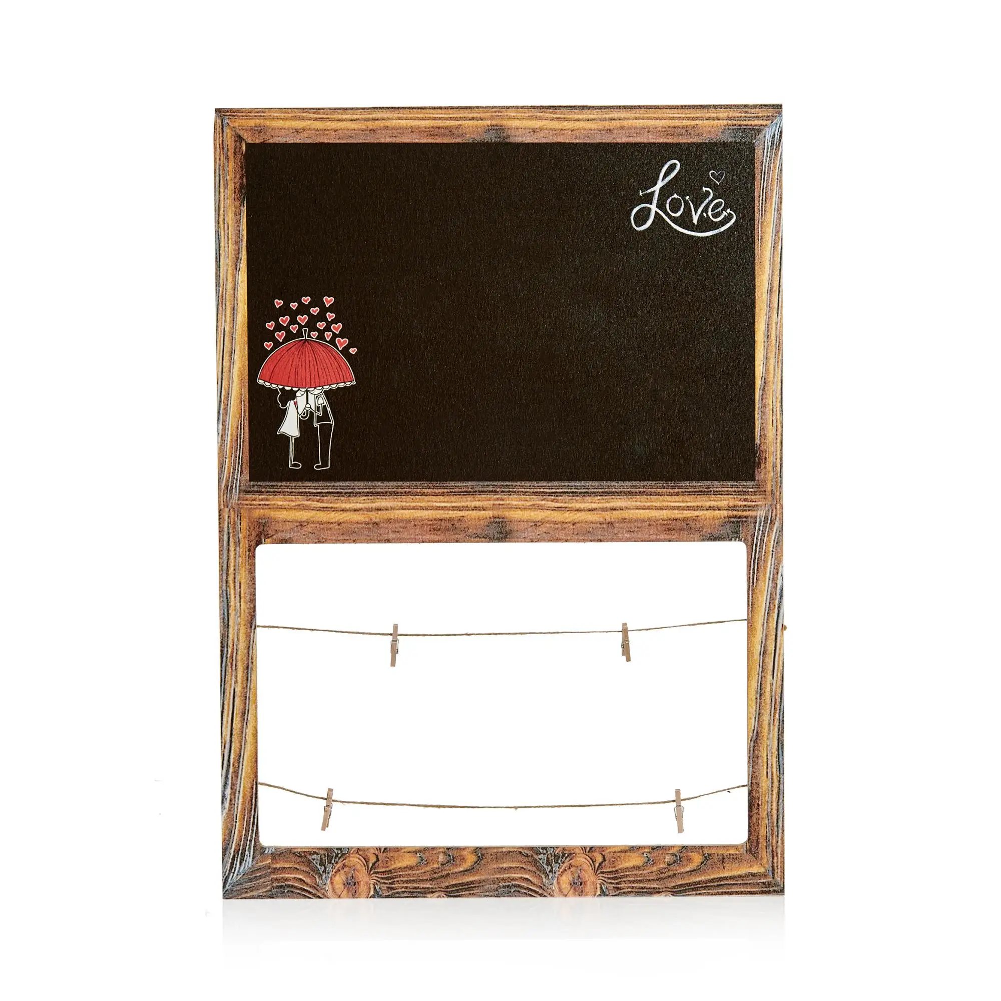 

Деревянный держатель для фотографий Leva House, настольное украшение в ассортименте, стильные милые стильные настенные аксессуары