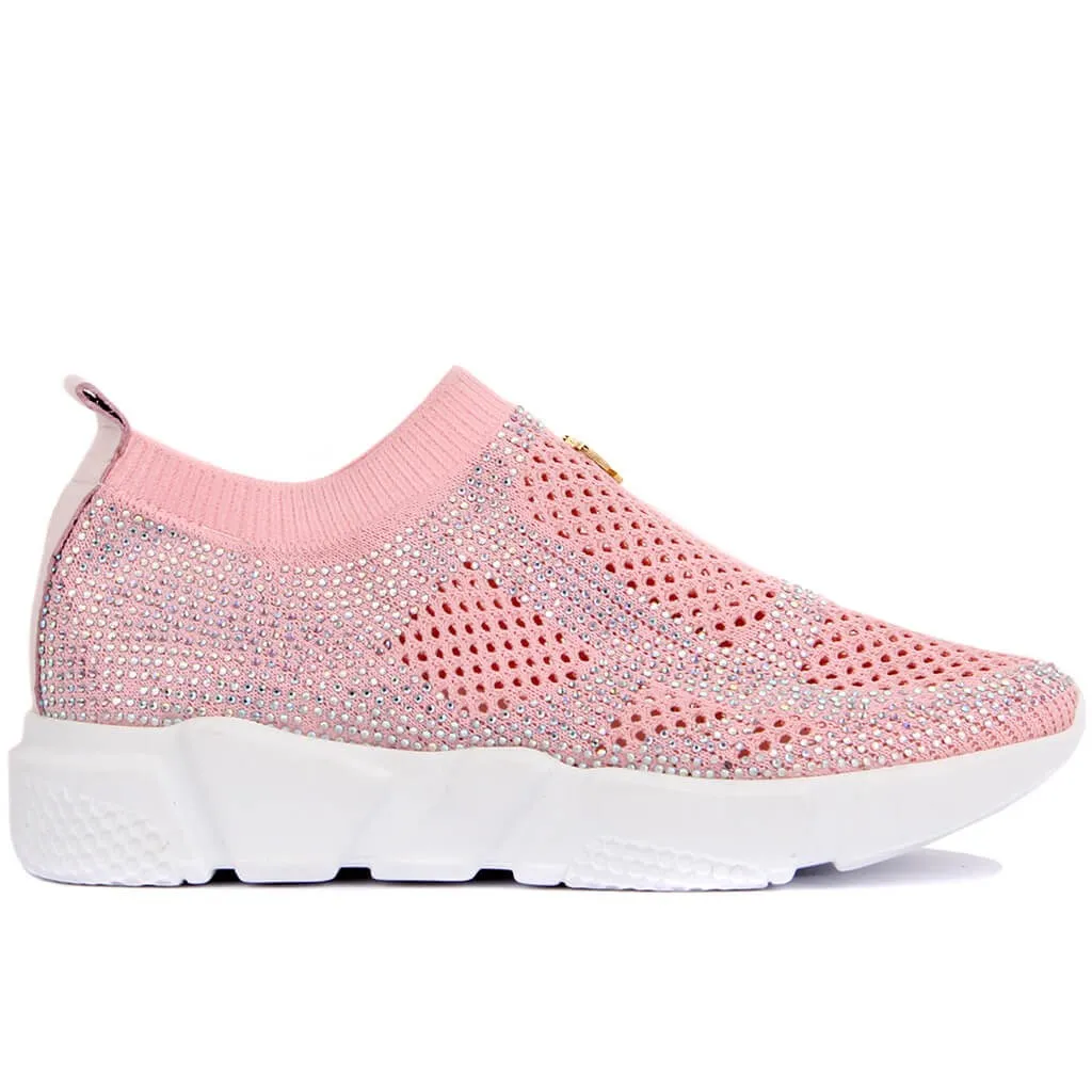 Moxee розовая Женская повседневная обувь|Обувь без каблука| |