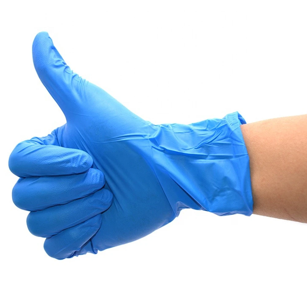 Одноразовые перчатки нитриловые виниловые 100 шт/50 пар одноразовые для уборки