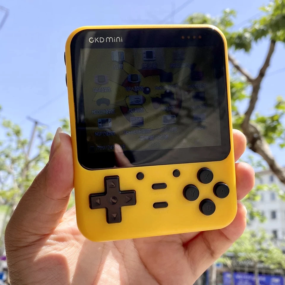 Powkiddy A66 GKD мини ретро консоль видео игровые консоли 3 5 IPS экран ZPG открытое исходное