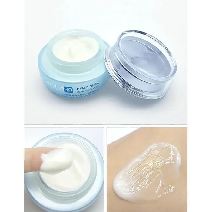 Крем для лица BioAqua Hyalo Oligo Dual Recovery New Active Abundant Water Skin Smoothing Cream 50 мл| |