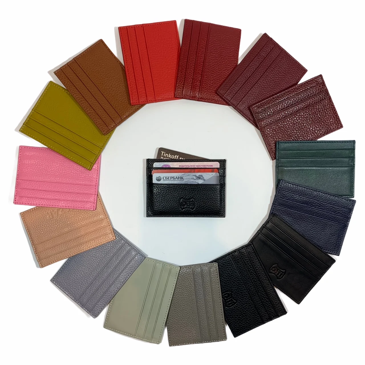 Визитница картхолдер унисекс бумажник бизнес держатель для карт|Держатели карт