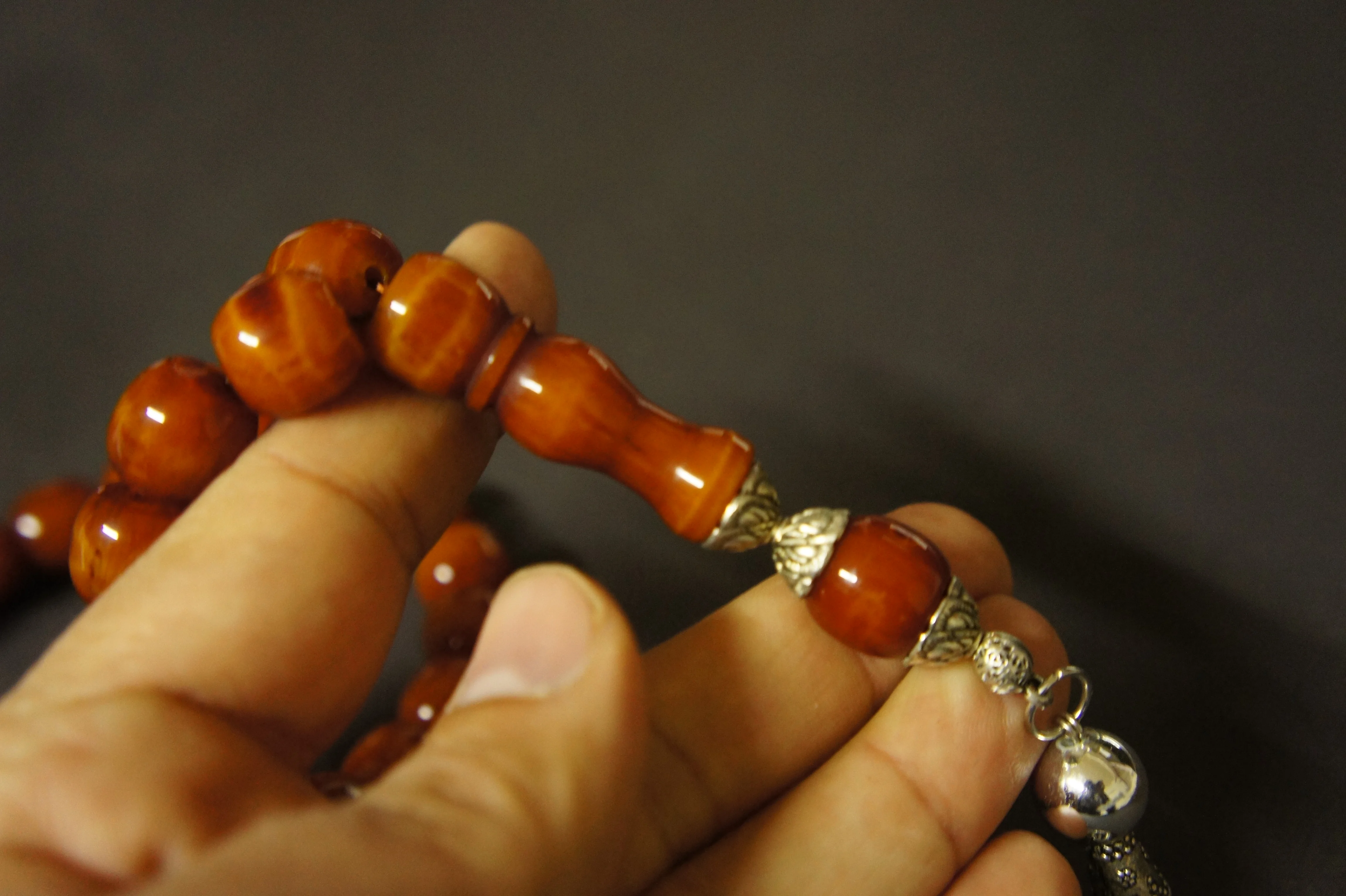 Very Special Handmade RosaryOttoman Rare Antique Faturan German Amber Sandalous Misbaha Prayerbeads Rosary Tasbih Tesbih İslam