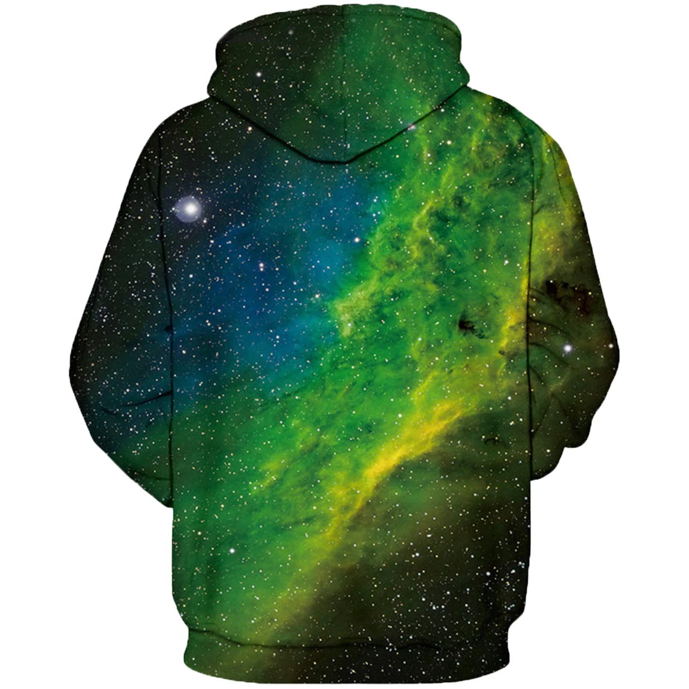 Новинка 2020 хипстер туманность галактика 3d Толстовка с капюшоном панк для женщин