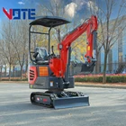 Голосовые экскаваторы для продажи, 1 тонна, 2 тонны, 2,5 тонны, новые цены, китайский мини-экскаватор маленький Диггер, Гидравлическая цена для сада и дома