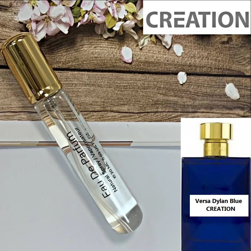 Парфюмерия мужская CREATION VERSA Dylan Blue. Разливной парфюм стойкий модный аромат 20 мл. |