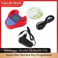 hot sale smart mini zed bull key programmer zed bull auto key transponder with type no tokens needed limitation multi languages