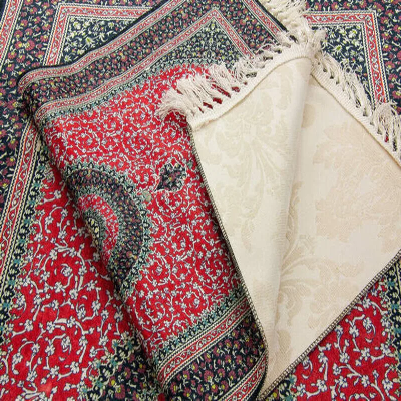 Превосходное качество мусульманский молитвенный коврик набор для мамы отца