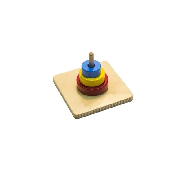 Деревянная пирамидка|Игрушки развивающие| |