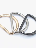 20mm d ring silvergunmetal d buckle zinc alloy buckle d clasp diy charm jewelry leather accessories belt purse handbag hardware