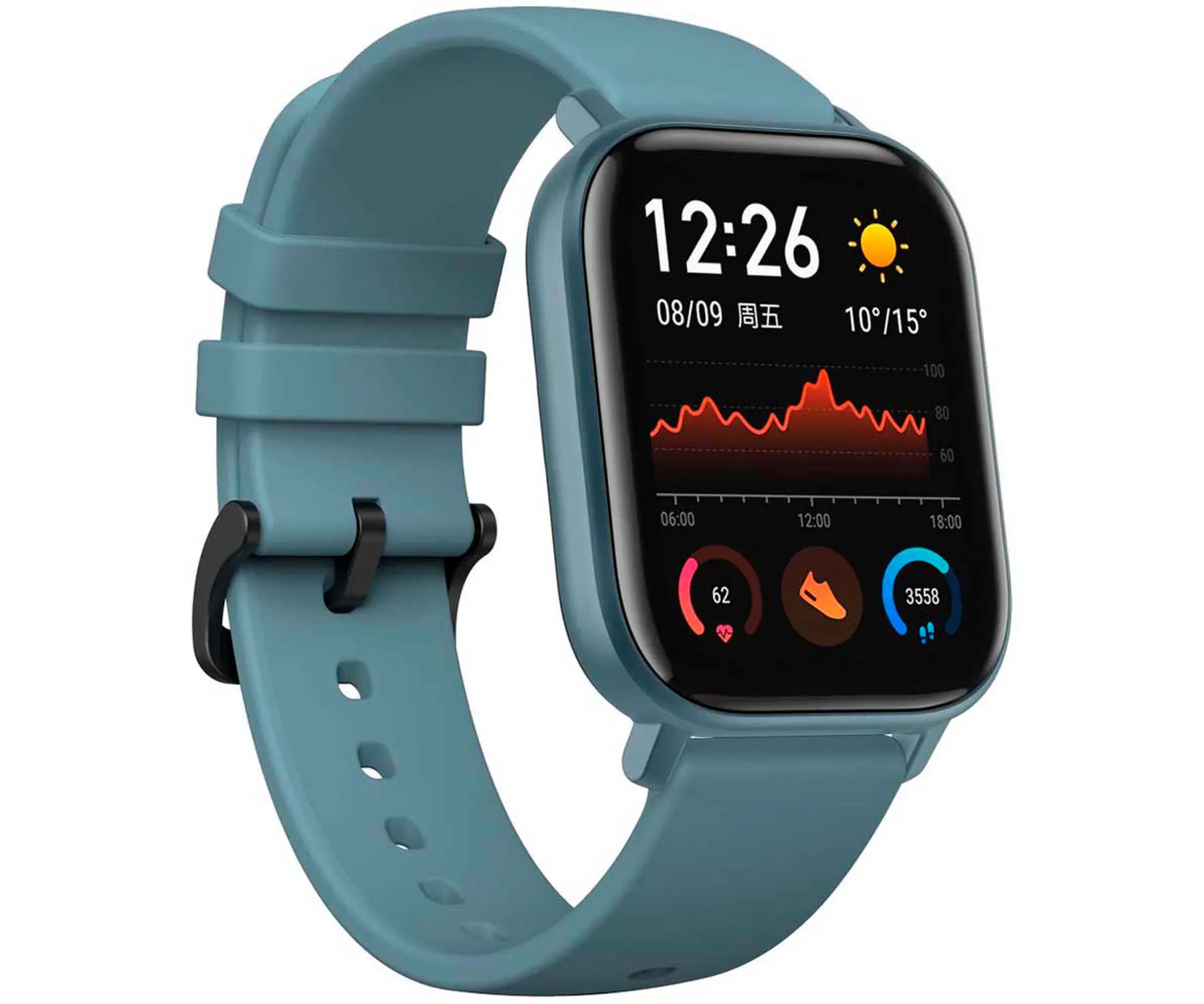 XIAOMI AMAZFIT GTS стальные синие умные часы 1,65 'AMOLED GPS GLONASS  BLUETOOTH BIOTRACKER 5ATM | Электроника | АлиЭкспресс