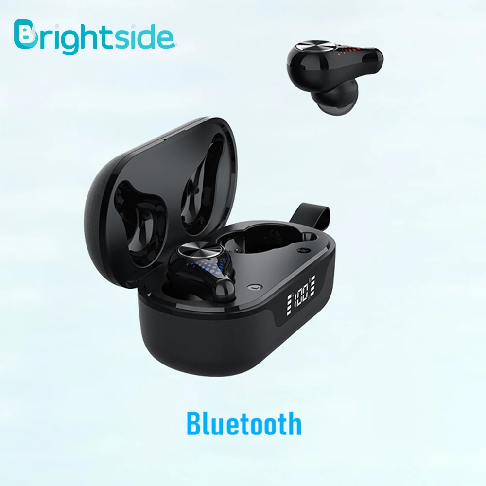 TWS стереонаушники с поддержкой Bluetooth 5 0 и зарядным футляром на 500 мА · ч|Наушники
