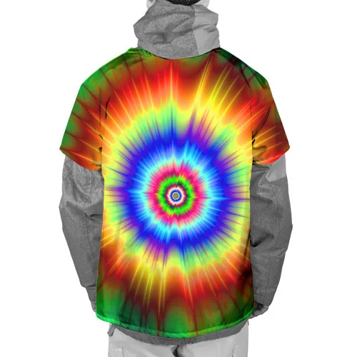Накидка на куртку 3D Tie dye для мужчин и женщин спорта отдыха путешествий