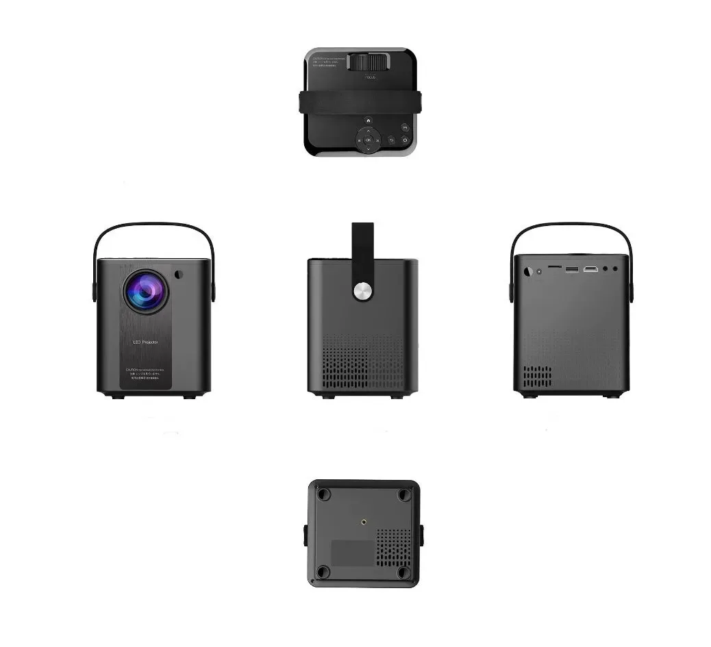 Проектор проектор с дистанционным управлением портативный для дома домашнего