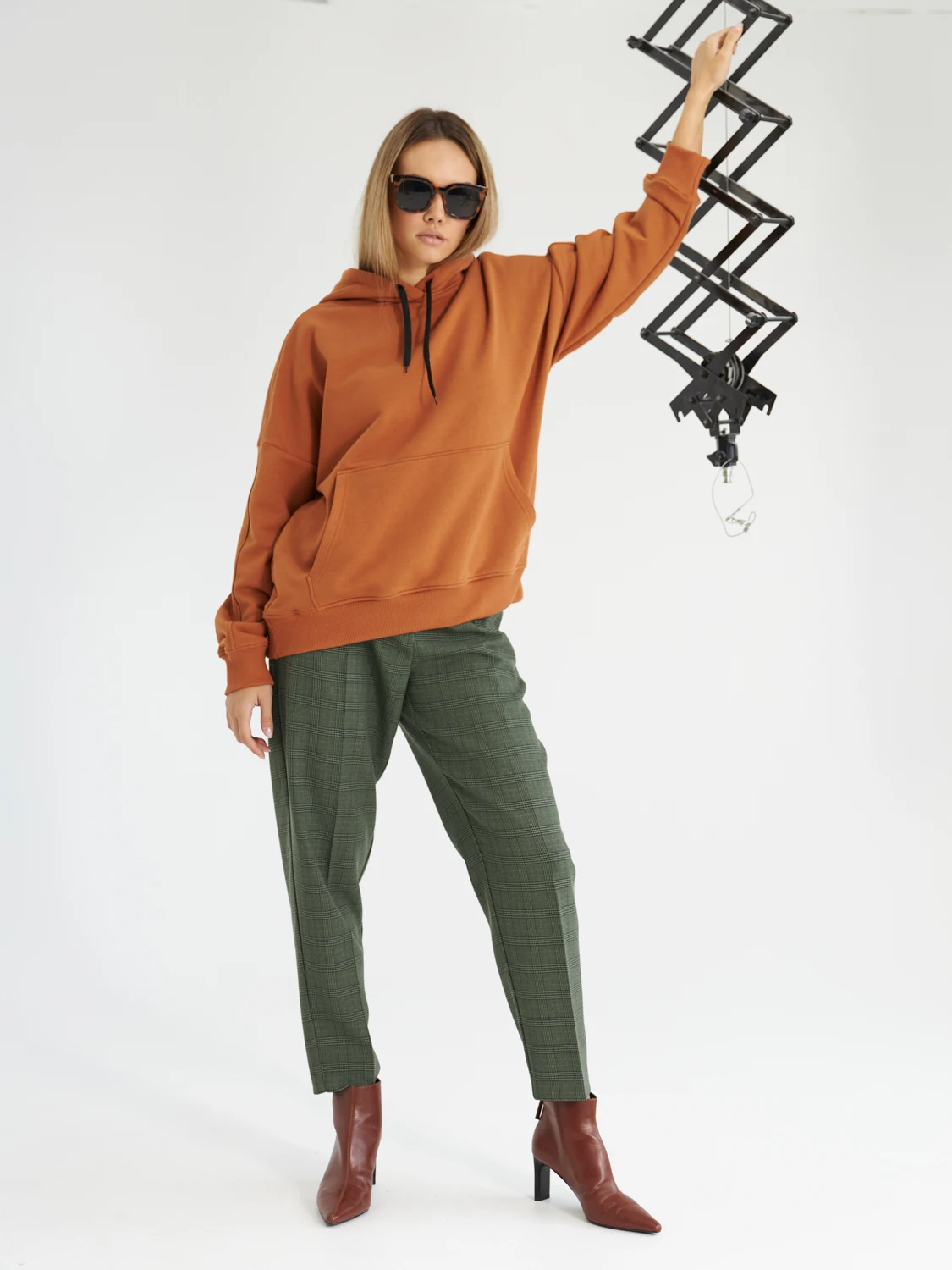 Худи женское Jetty (637-19) из хлопка