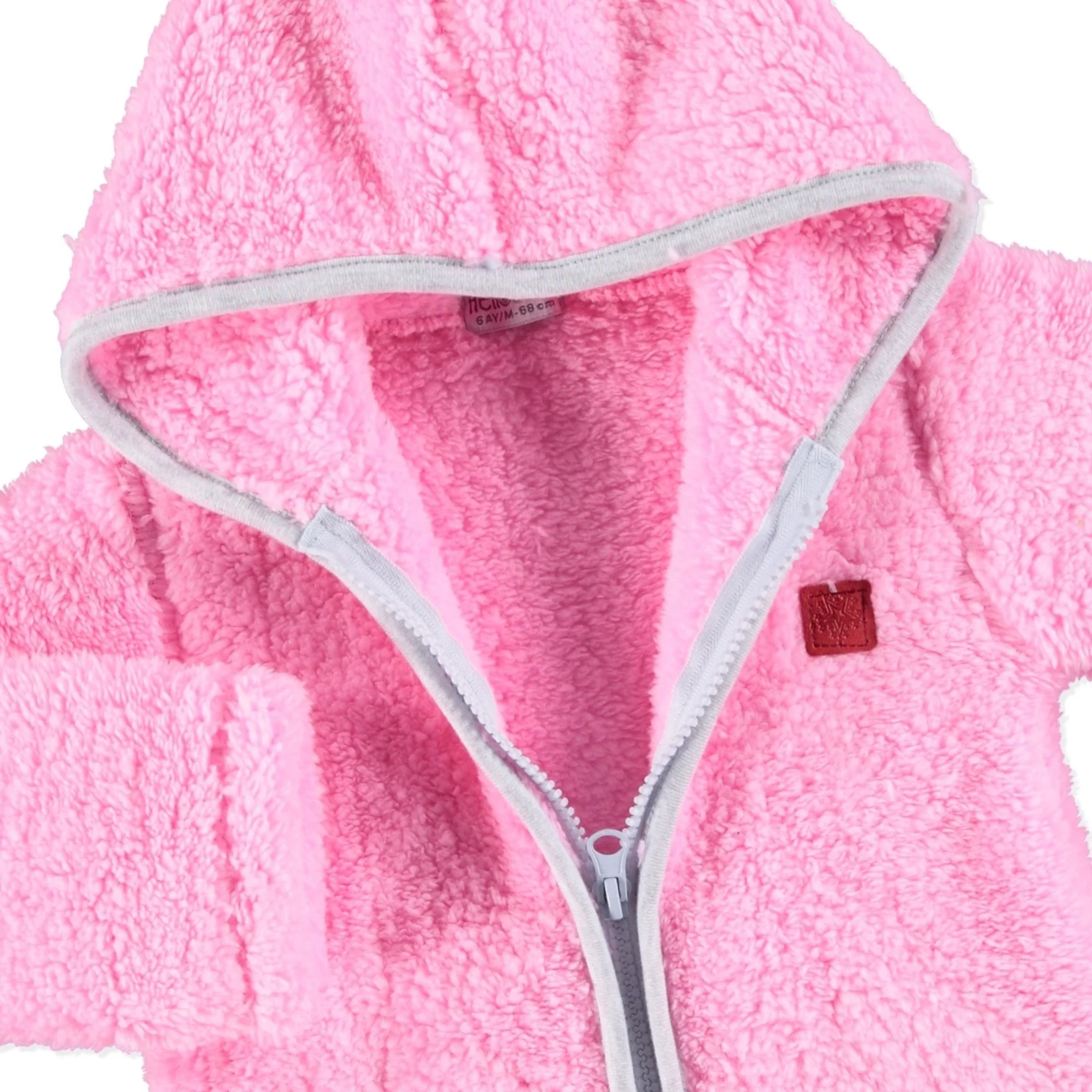 Ebebek HelloBaby Детская куртка с застежкой молнией и капюшоном Welsoft кардиган| |