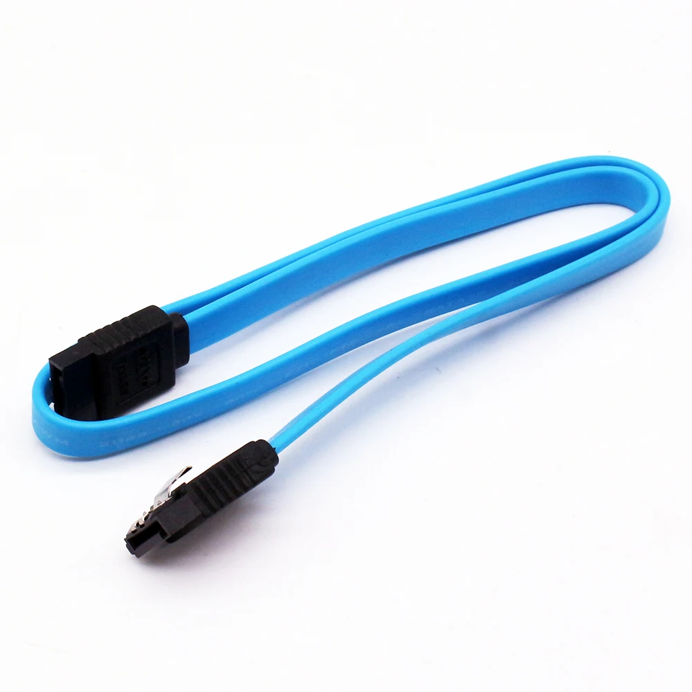 High Speed 50cm 6Gbps 50CM SATA 3.0 Cable 6GB/s III 3 Flat Data Cord sata cable for HDD SSD | Компьютеры и офис