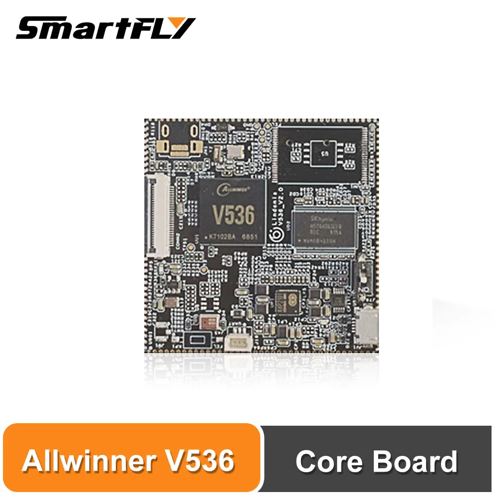 Smartfly Lindenis V536 Allwinner Core Board низкая мощность, профессиональное кодирование изображений и видео, двухъядерный процессор SBC A7 для Intellige