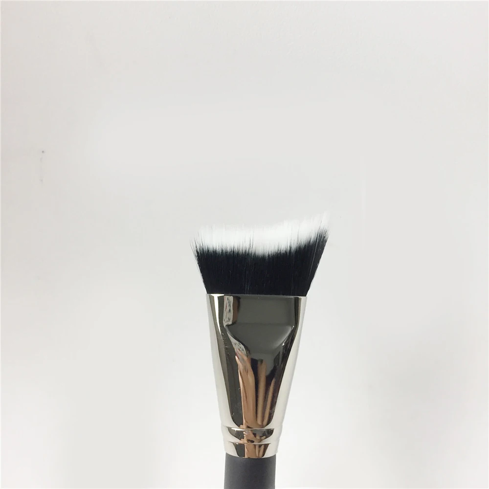 Bdbeauty 164 изогнутая скульптурная кисть с двойным волокном-Угловая Кисть для подчёркивания и контурирования лица