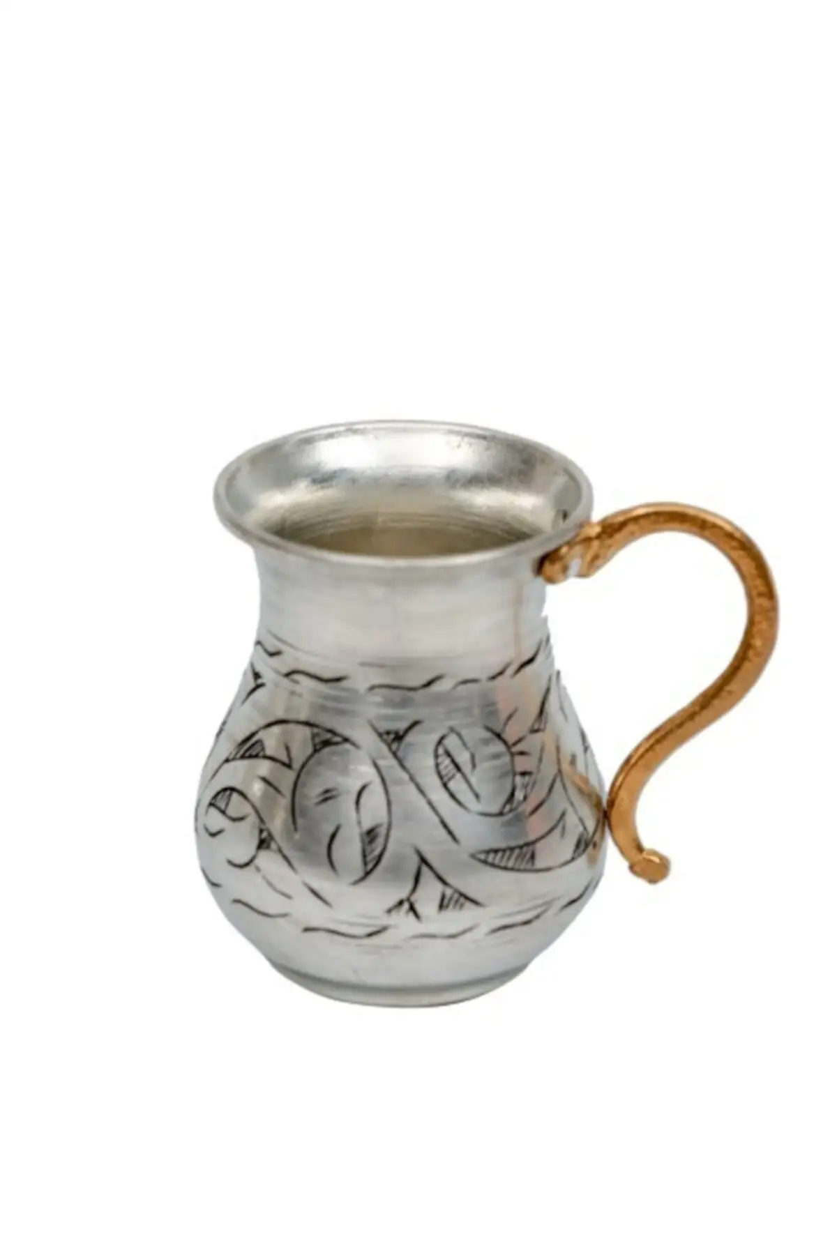 

Handcrafted Seljuk Pattern Antique Copper Mug