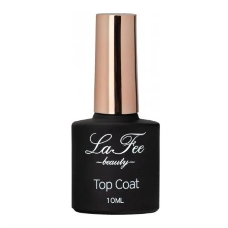 Финишное покрытие Топ Coat MATTE без липкого слоя LaFee 10мл|Гель для ногтей| |