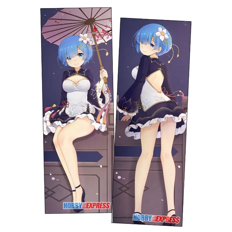 Хобби Экспресс аниме дакимакура японская Otaku Waifu обнимающая наволочка Rem ADP20061 |
