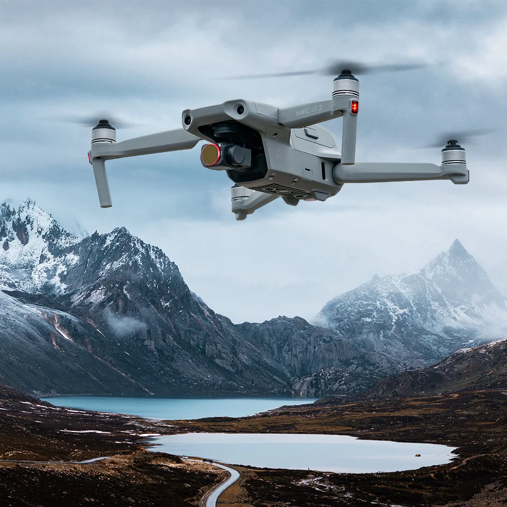 PGYTECH Single Drone Filters Dji Air 2s VND 2-5 STOPS 6-9 STOPS Filters Dji air 2s Drone Accessories Original