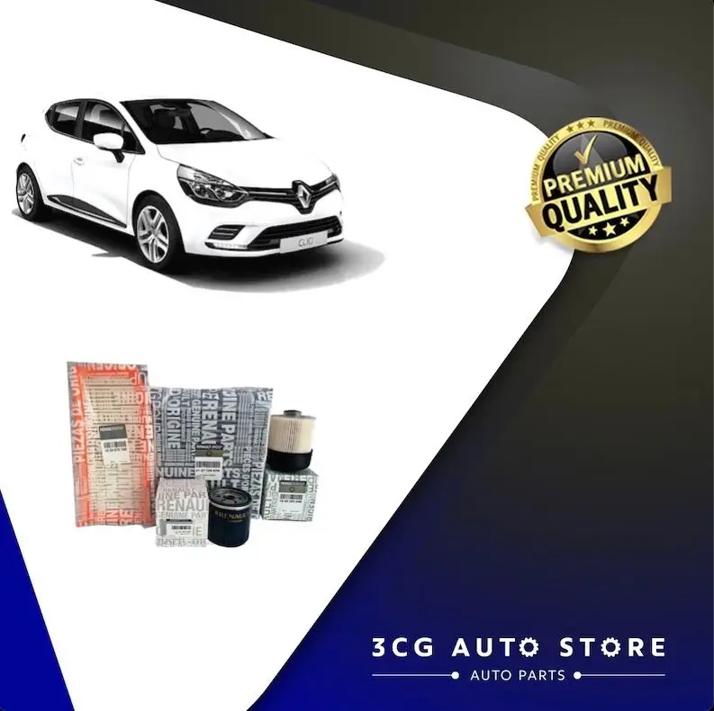 

3CG автомагазин Renault Clio 4 1,5 Dci после 2012 совместимый набор фильтров для обслуживания воздух + масло + пыльца + топливные масляные фильтры