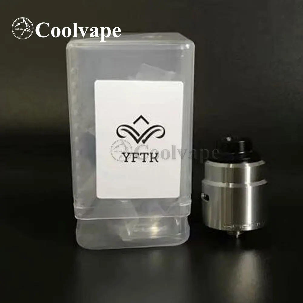 

YFTK Entheon Style RDA SS 22 мм с BF pin перестраиваемый капельный распылитель 316 распылитель из нержавеющей стали vs sxk Entheon RDA